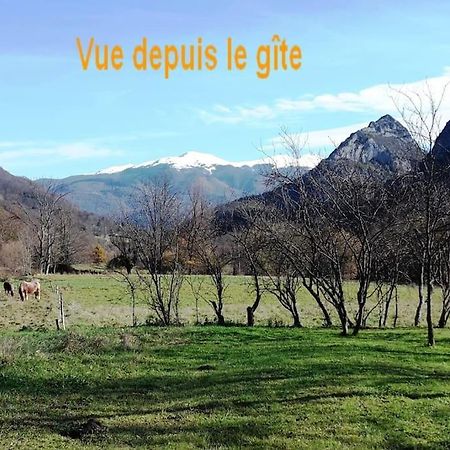 Vila Grange En Pierres. Grand Jardin Et Belle Vue Saurat Exteriér fotografie